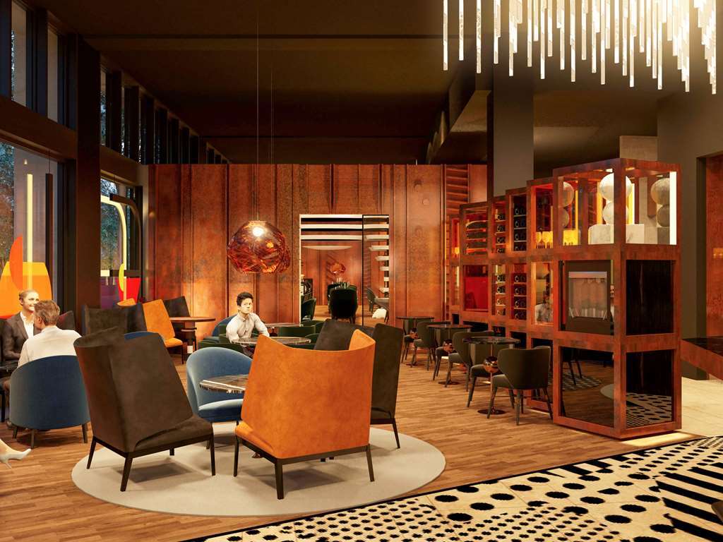 Pullman Berlin Schweizerhof Hotel Restoran gambar The interior of the hotel